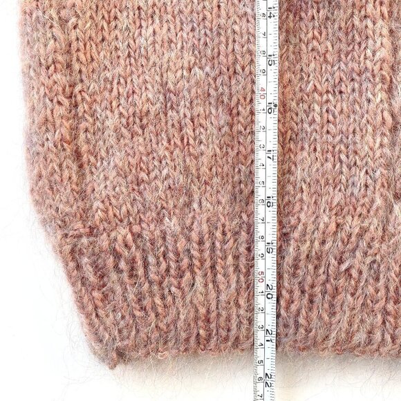 Helena Ruuth Womens Vintage Chunky Knit Sweater Handmade in Ireland Mohair Wool - Picture 10 of 10